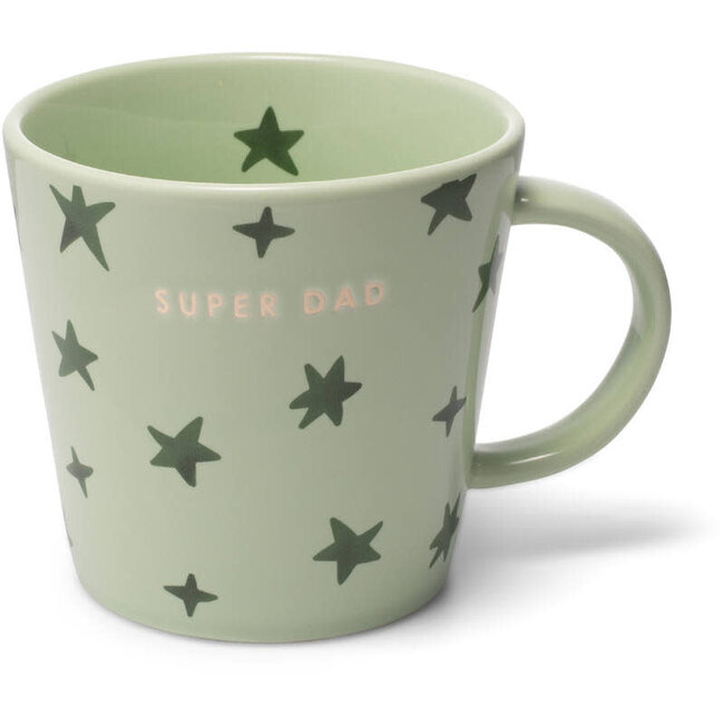 Vondels Teacup Stars Super Dad Light Green