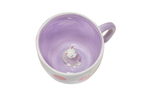 Surprise Hidden Cat Mug