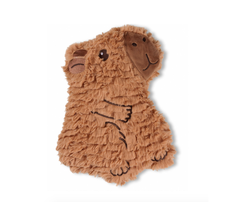 Pocket Pal Shaggy Capybara | Pittenzakje Capibara | Warmtekussen voor je handen
