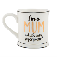 MUM superpower  Koffie mok en theebeker
