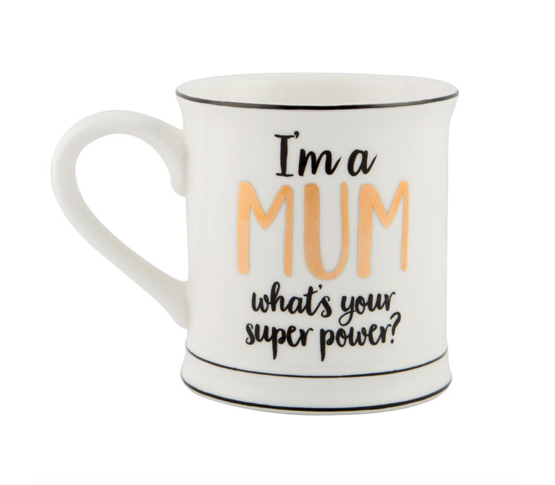 MUM superpower  Koffie mok en theebeker