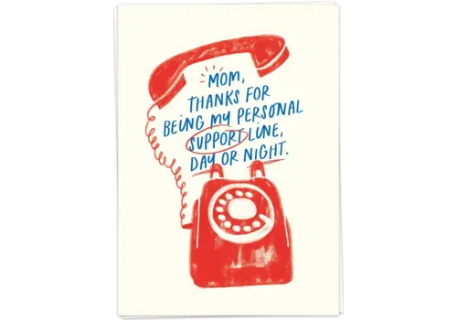 Kaart Blanche Mom support line