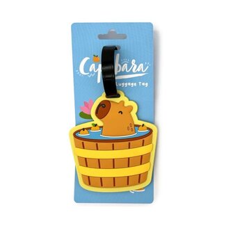 Capybara kofferlabel
