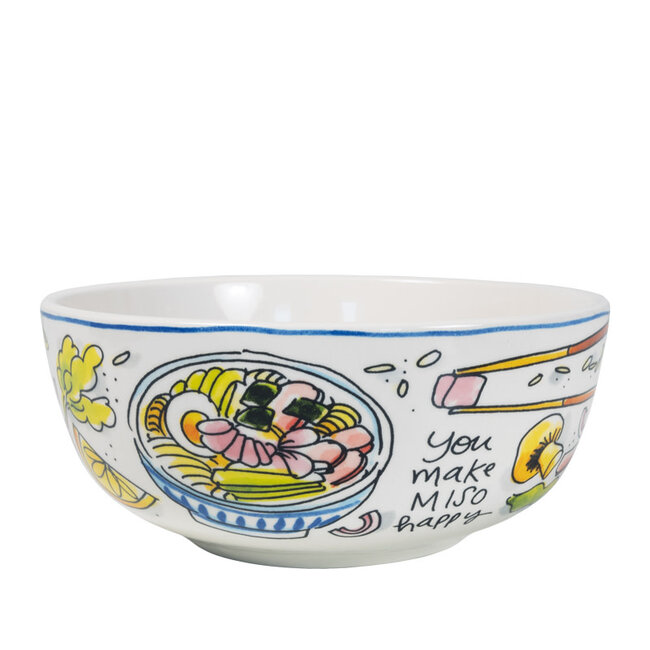 BLOND AMSTERDAM SUSHI poke bowl schaaltje met garnaal