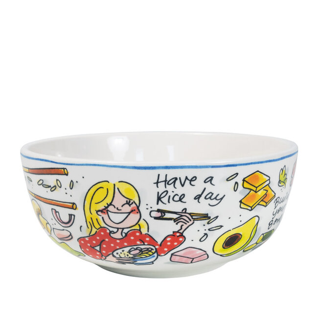 BLOND AMSTERDAM SUSHI poke bowl schaaltje met garnaal