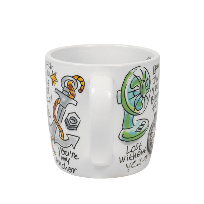 BLOND AMSTERDAM Dad cappucino mok 500ml