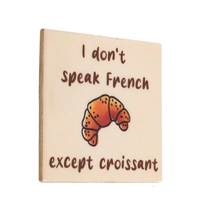 Tegeltje croissant