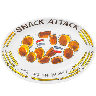 BLOND AMSTERDAM Snack oval bowl 28,5cm