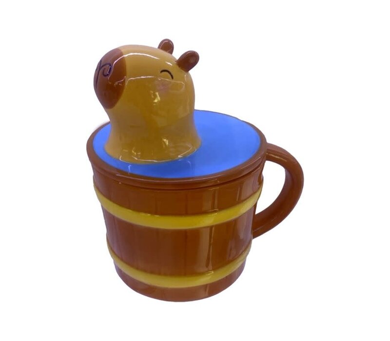 Capybara Mok met deksel