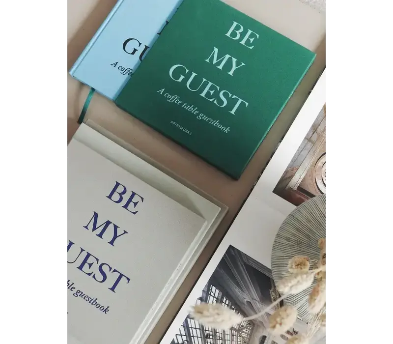 Gastenboek - Green/Blue