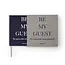 Guest Book - grey/navy