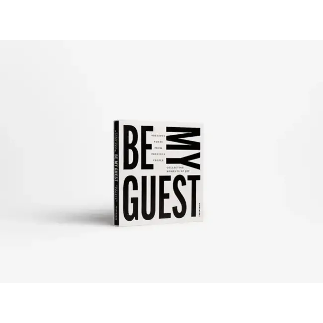 Gastenboek- black/white