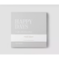 Photo Album Coffee Table Book - Happy Days (Grey/Beige Small)