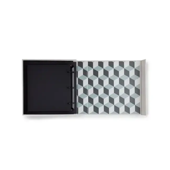 Photo Album Coffee Table Book - Happy Days (Grey/Beige Small)