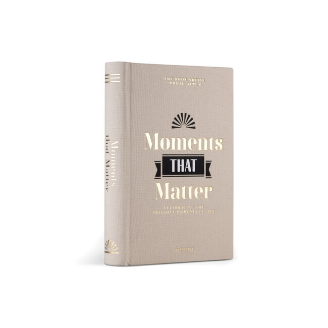 Photo Album Coffee Table Book - Moments that matter