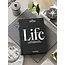 Photo Album Coffee Table Book - Life (Black) | Fotoalbum