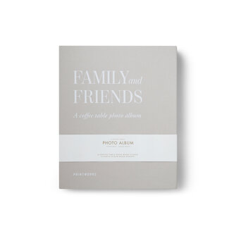 Photo Album Coffee Table Book - Family and Friends