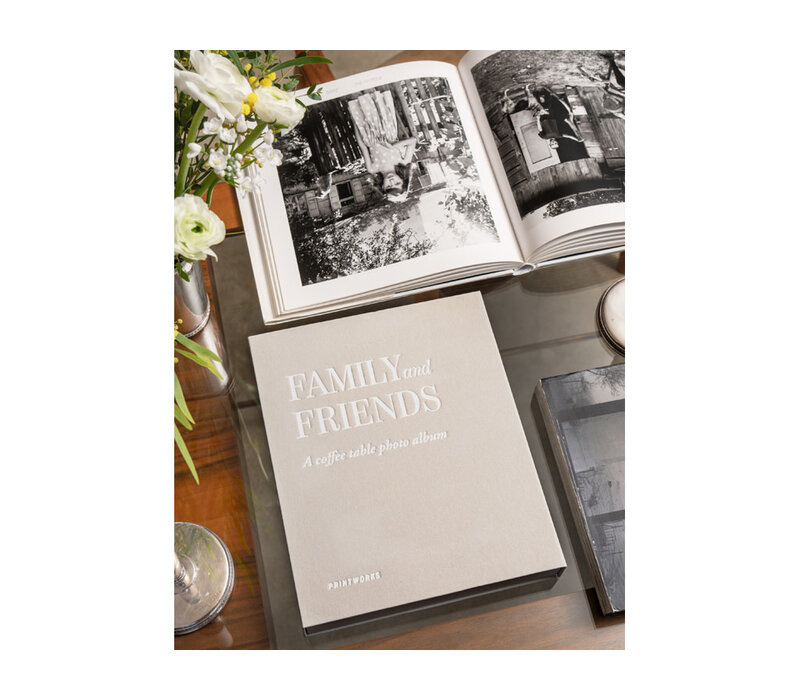 Photo Album Coffee Table Book - Family and Friends
