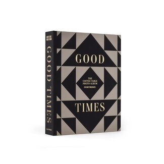 Photo Album Coffee Table Book - Good Times triangles