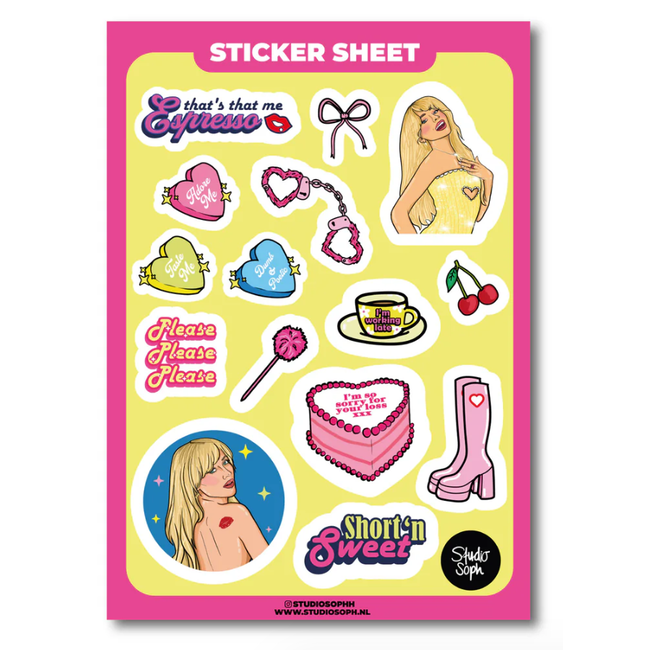 Studio Soph Stickervel Sabrina | Stickers | Studio Soph