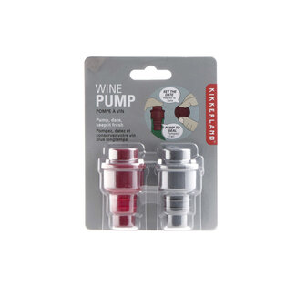 Kikkerland Wijnpomp- set van 2