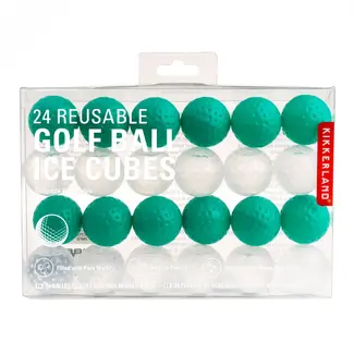 Kikkerland 24 Reusable Golfball icecubes