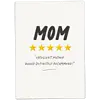 Kaart Blanche Mom  5 sterren