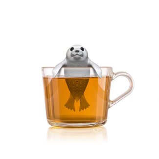 Baby seal tea infuser | Thee ei | Thee zeef