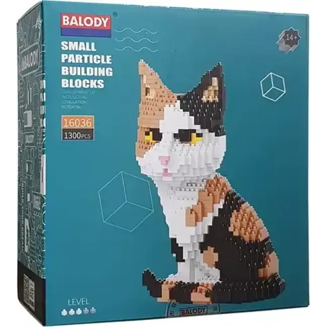 Balody Lapjeskat | Bouwpakket | Bouwset | Miniatuurset | DIY | Modelbouwpakket