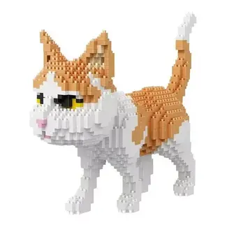 Balody Rode kat | Bouwpakket | Bouwset | Miniatuurset | DIY | Modelbouwpakket