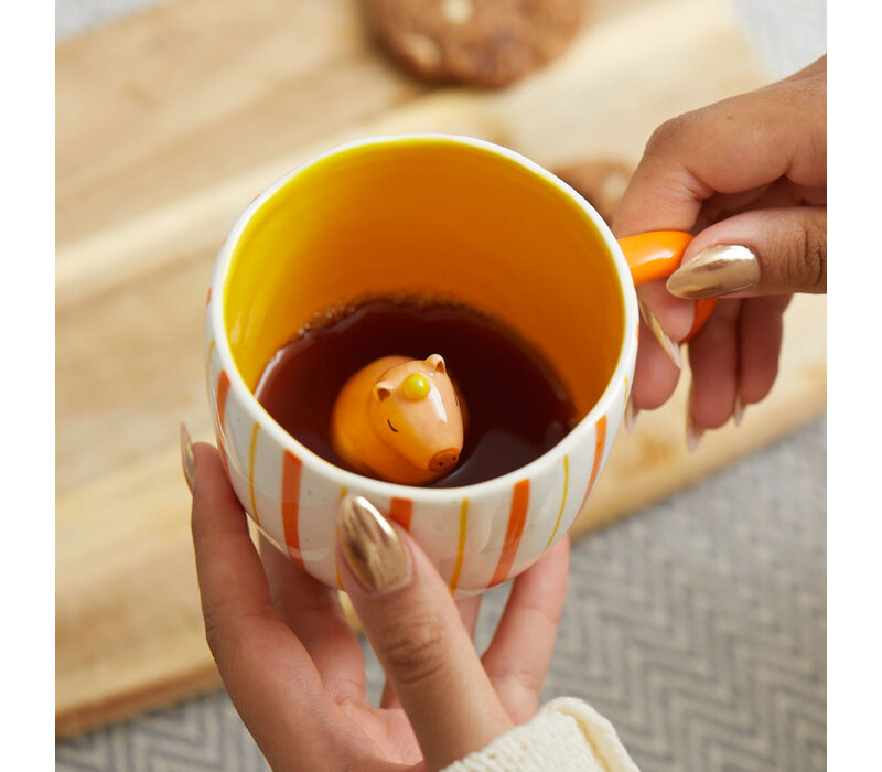 Surprise Hidden Capybara Mug | Capibara | Koffie beker en thee mok