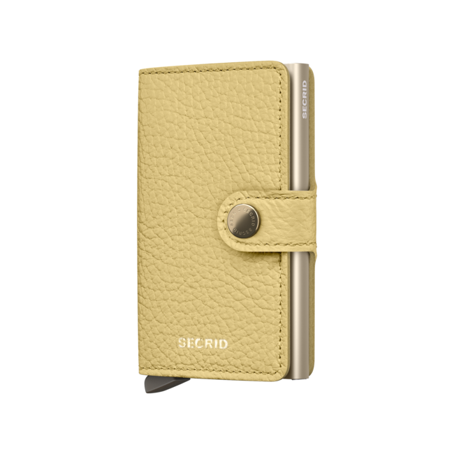 Secrid Miniwallet Pebble Butter Yellow | Portemonnee | Gadget | Kaarthouder