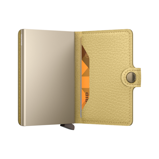 Secrid Miniwallet Pebble Butter Yellow | Portemonnee | Gadget | Kaarthouder