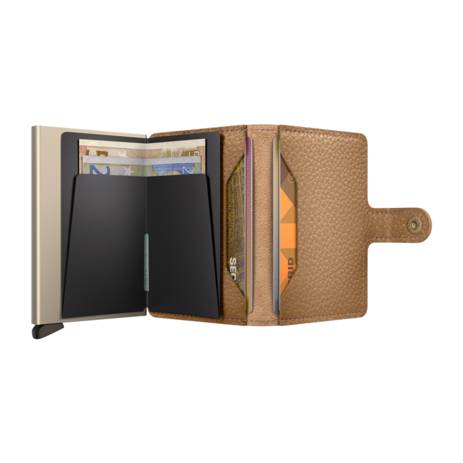 Secrid Miniwallet Pebble Cappuccino | Portemonnee | Gadget | Kaarthouder