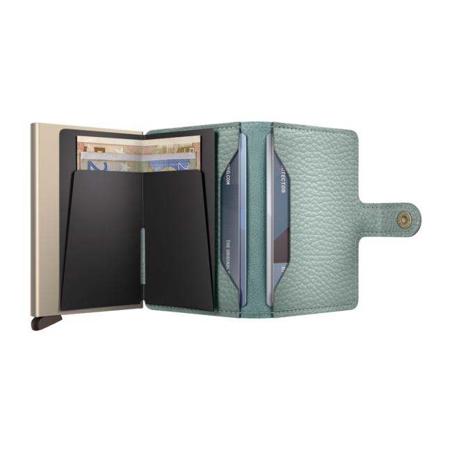 Secrid Miniwallet Pebble Sea Green | Portemonnee | Gadget | Kaarthouder