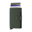 Secrid Miniwallet Matte  Green Black | Portemonnee