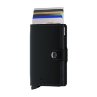 Miniwallet Matte Black | Secrid Wallet | Portemonnee