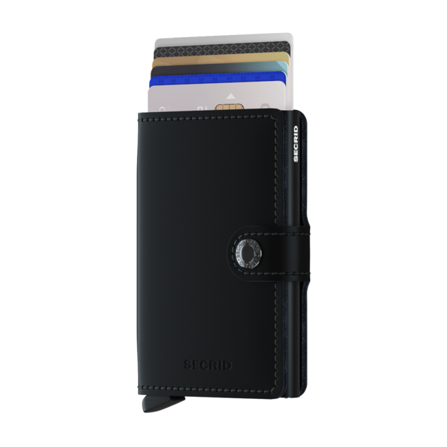 Secrid Miniwallet Matte Black | Secrid Wallet | Portemonnee