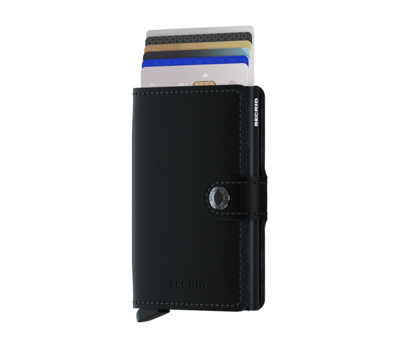 Miniwallet Matte Black | Secrid Wallet | Portemonnee