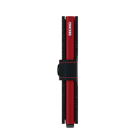 Miniwallet Matte Black & Red | Secrid Wallet | Portemonnee