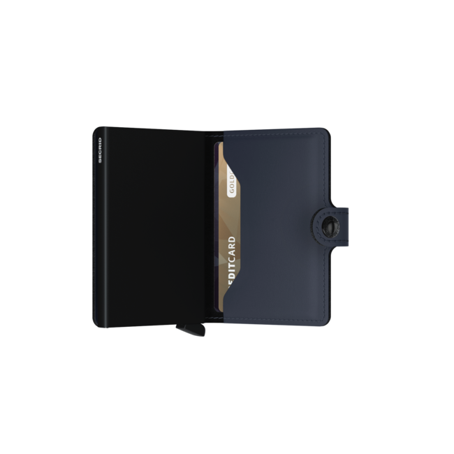 Secrid Miniwallet Matte Night Blue | Portemonnee | Gadget | Kaarthouder