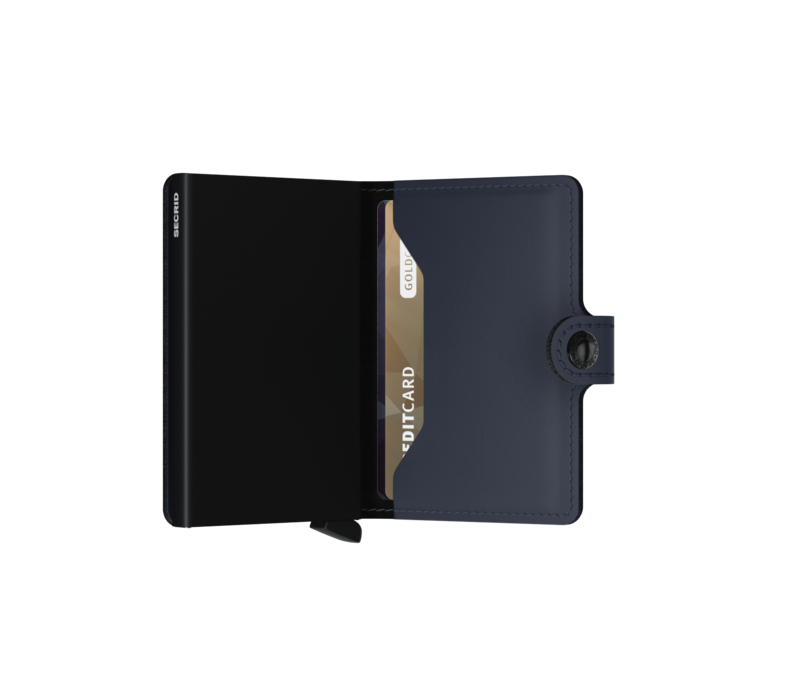 Miniwallet Matte Night Blue | Portemonnee | Gadget | Kaarthouder