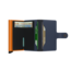 Secrid Miniwallet Matte Nightblue & Orange | Secrid Wallet | Portemonnee