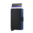 Secrid Miniwallet Matte Black & Blue | Secrid Wallet