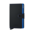 Secrid Miniwallet Matte Black & Blue | Secrid Wallet | Portemonnee