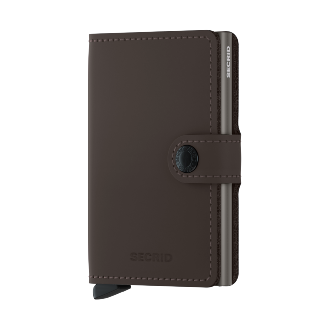 Secrid Miniwallet Matte Truffle | Portemonnee