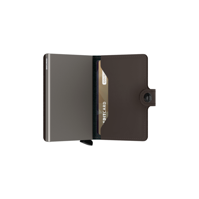 Secrid Miniwallet Matte Truffle | Portemonnee