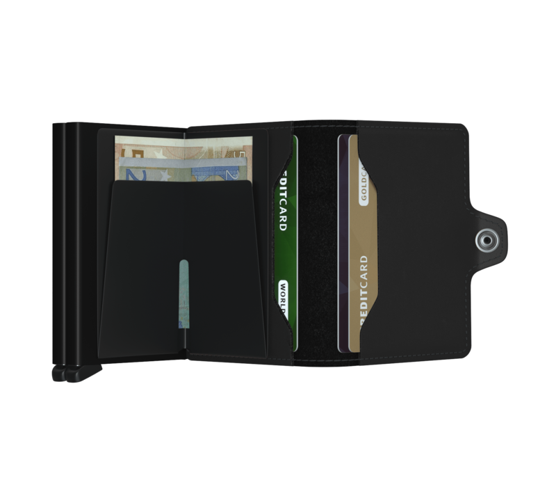 Twinwallet Matte Black | Secrid Wallet | Portemonnee