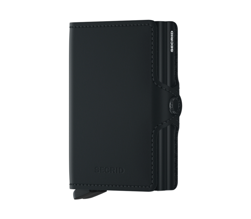Twinwallet Matte Black | Secrid Wallet | Portemonnee