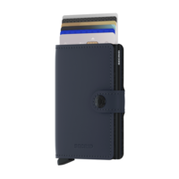 Miniwallet Matte Night Blue | Portemonnee | Gadget | Kaarthouder